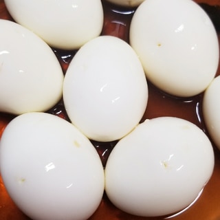 黄身まで味染み煮卵